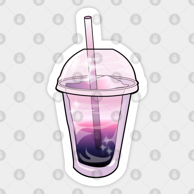 Pink Drink Pastel Pink Aesthetic Pink Drink Sticker Teepublic